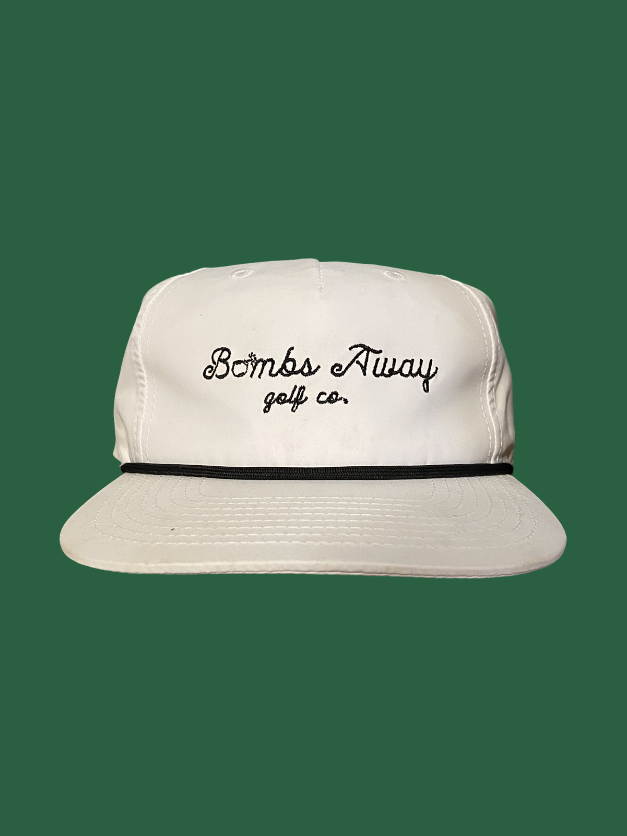 Bombs Away White Rope Hat